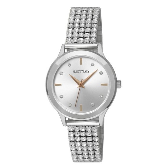 Ellen Tracy Accessories - NEW Ellen Tracy Quartz Silver Dial Ladies Watch